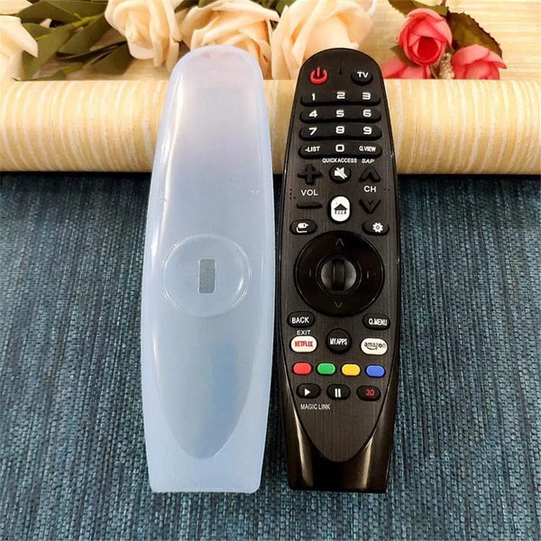 Planet Gates A Remote Transparent Silicone Case For LG Dynamic TV Control Protective Cover AN-MR600/650 Thicken Anti-fall Shockproof Sleeve