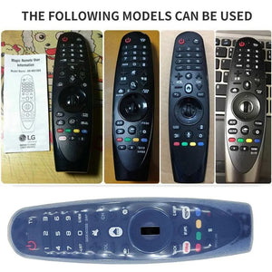 Planet Gates A Remote Transparent Silicone Case For LG Dynamic TV Control Protective Cover AN-MR600/650 Thicken Anti-fall Shockproof Sleeve