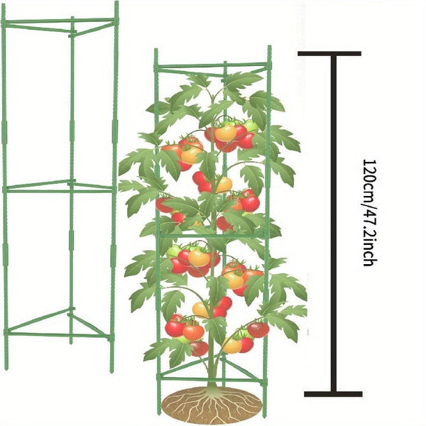 Planet Gates A Set 1 Pack, Tomato Cages, Up To 51 Inches, For Assembling Vegetable Grids For Garden Climbing Plants, Vegetables, And Flowers