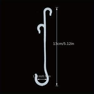 Planet Gates A Set Of 50 13cm Fruit Hooks 50 Sets, Plant Fruit Hook Tomato Eggplant Planting Greenhouse Accessories To Prevent Fruit Bunching Or Falling Off