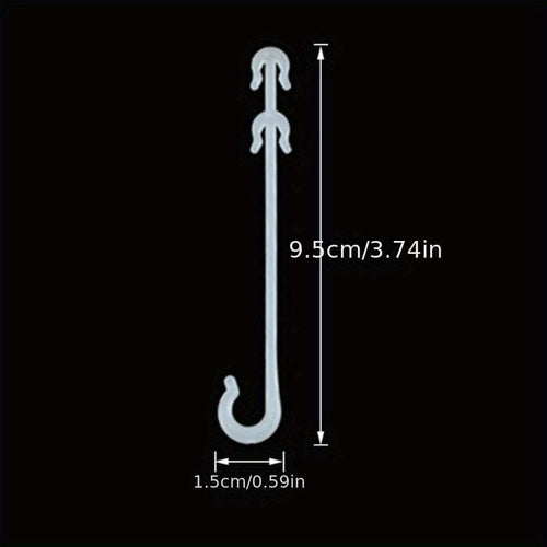 Planet Gates A Set Of 50 9.5cm Fruit Hooks 50 Sets, Plant Fruit Hook Tomato Eggplant Planting Greenhouse Accessories To Prevent Fruit Bunching Or Falling Off