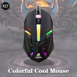 Planet Gates A USB Wired Mini Gaming Mouse 1000 DPI Optical 3 Button RGB USB Wired Mouse Mice For PC Desktop Laptop Computer Gamer