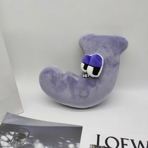 Planet Gates A--Z 26PCS 26pcs Alphabet Lore Plush English Letter Stuffed Animal Plushie Doll Toys Gift For Kids Children Educational Christmas Gifts