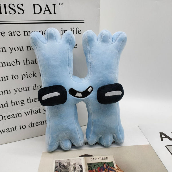 Planet Gates A--Z 26PCS 26pcs Alphabet Lore Plush English Letter Stuffed Animal Plushie Doll Toys Gift For Kids Children Educational Christmas Gifts