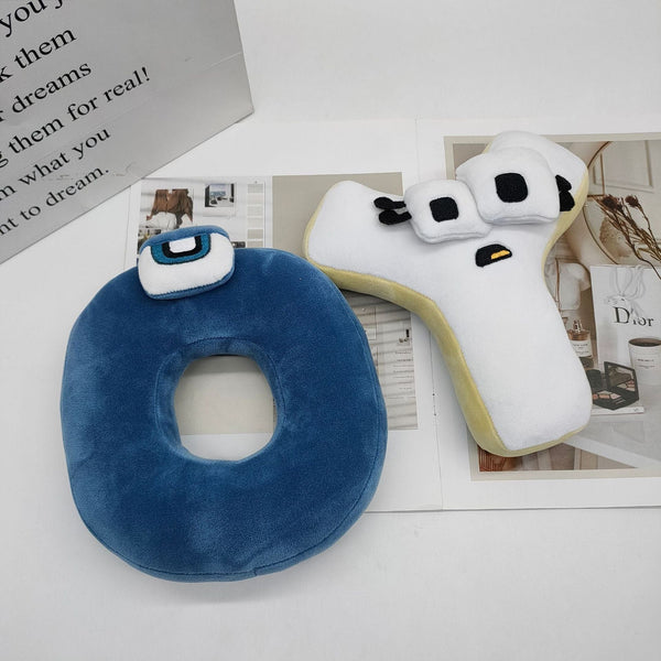 Planet Gates A--Z 26PCS 26pcs Alphabet Lore Plush English Letter Stuffed Animal Plushie Doll Toys Gift For Kids Children Educational Christmas Gifts