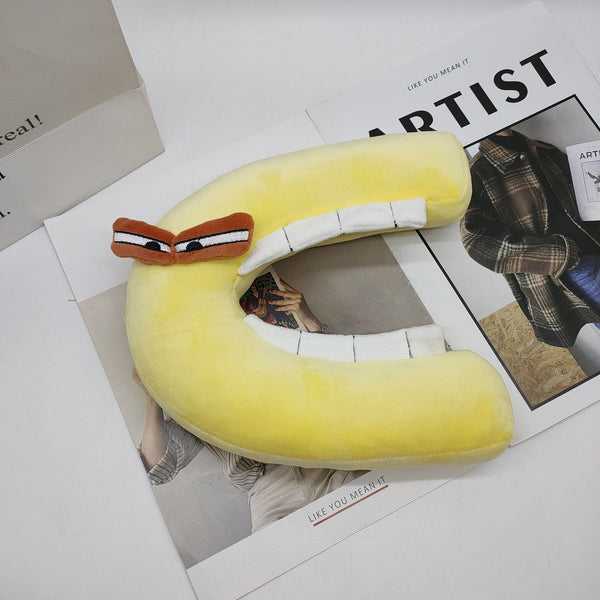 Planet Gates A--Z 26PCS 26pcs Alphabet Lore Plush English Letter Stuffed Animal Plushie Doll Toys Gift For Kids Children Educational Christmas Gifts