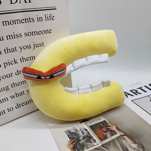 Planet Gates A--Z 26PCS 26pcs Alphabet Lore Plush English Letter Stuffed Animal Plushie Doll Toys Gift For Kids Children Educational Christmas Gifts