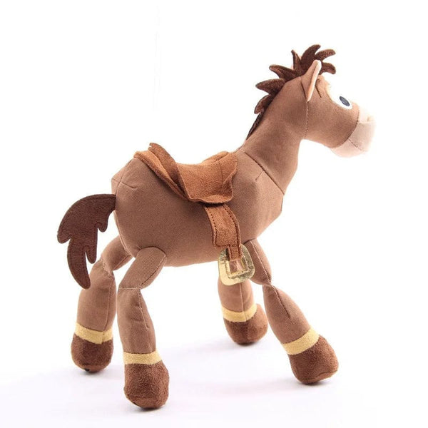 Planet Gates a01 Disney Toy Story Woody Sheriff Bass Bullseye Stuffed Animals Cute Horse Cartoon 25cm Plush Doll Birthday Gift For Kids Plush Toy