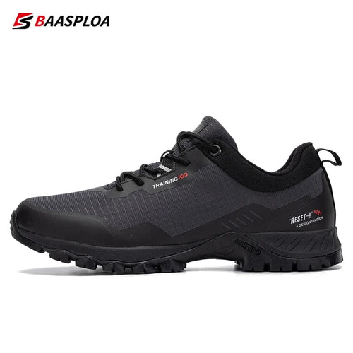 Planet Gates A05-123202-SH / 46 Baasploa New Men's Anti-Skid Wear-Resistant Hiking Shoes Fashion Waterproof Outdoor Travel shoes Sneaker Comfortable Male Shoes