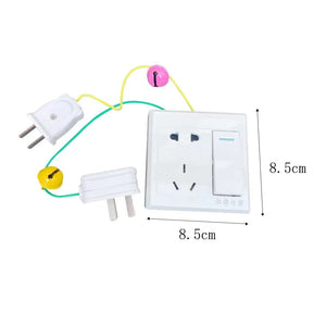 Planet Gates A05302 Busy Board DIY Material Accessories Lamps Doorbell Montessori Teaching Aids Hands-on Ability Sound Color Recognition Wooden Toys