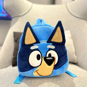 Planet Gates A06 Bluey Family Kawaii Bingo Cartoon Cute Plush Backpack Children's Schoolbags Anime Peripheral Girl Children Holiday Toy Gifts