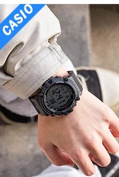 Planet Gates A159WA-N1D Casio watch silver watch men set brand luxury LED digital Waterproof Quartz men watch Sport military Wrist Watch relogio masculi