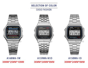 Planet Gates A159WA-N1D Casio watch silver watch men set brand luxury LED digital Waterproof Quartz men watch Sport military Wrist Watch relogio masculi