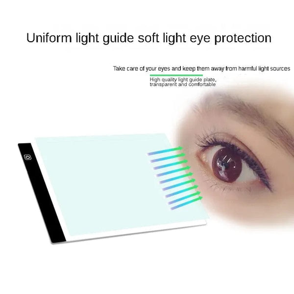 Planet Gates A3/A4/A5 3-Level Dimming Led Drawing Copy Pad Board Children's Toy Painting Educational Kids Grow Creative Gifts For Children