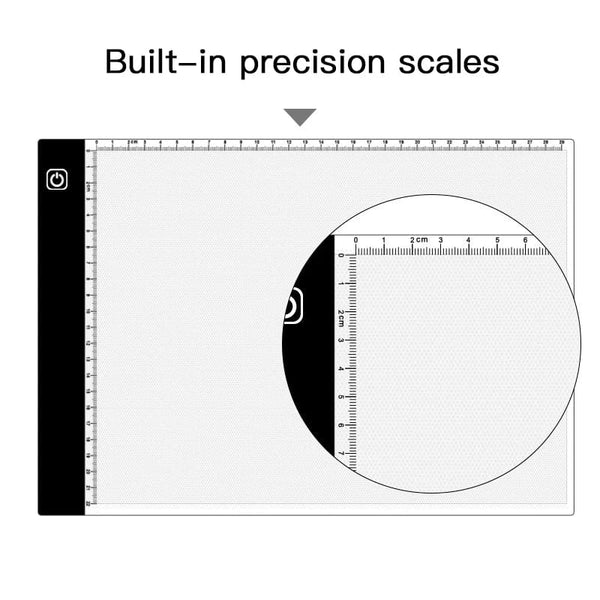 Planet Gates A3/A4/A5 3-Level Dimming Led Drawing Copy Pad Board Children's Toy Painting Educational Kids Grow Creative Gifts For Children