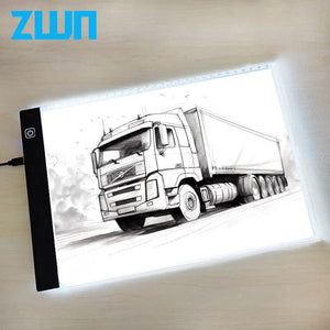 Planet Gates A3/A4/A5 3-Level Dimming Led Drawing Copy Pad Board Children's Toy Painting Educational Kids Grow Creative Gifts For Children