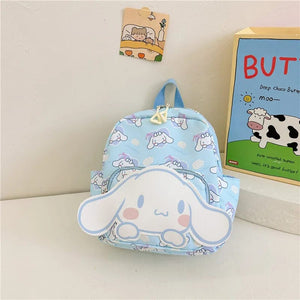 Planet Gates A3  big 1pcs Sanrio Kids Schoolbag Backpack Hello Kitty Kuromi Cinnamoroll Printed Oxford Cloth Kindergarten Girl Backpack School Supplies