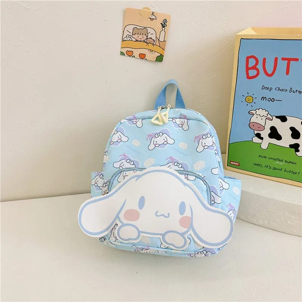 Planet Gates A3  big 1pcs Sanrio Kids Schoolbag Backpack Hello Kitty Kuromi Cinnamoroll Printed Oxford Cloth Kindergarten Girl Backpack School Supplies