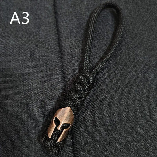 Planet Gates A3 EDC Retro Paracord clasp Umbrella Rope Knight's helmet mask DIY Braided Knife Beads Lanyard Accessories Outdoor
