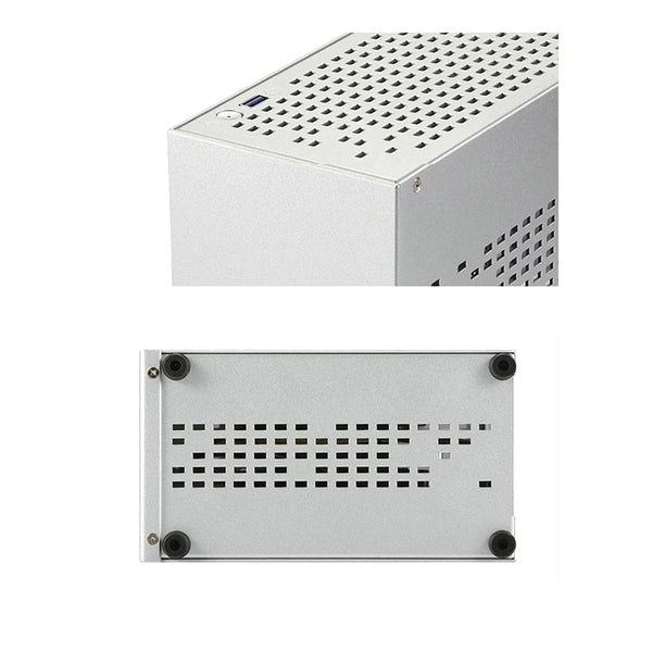 Planet Gates A39 White PCIe 4.0 All Aluminum 2.0mm HTPC Mini ITX A4 Chassis Game Computer Support Graphics Card RTX2070 I5 Discrete Display Case K39 A07 A39