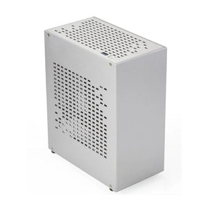 Planet Gates A39 White PCIe 4.0 All Aluminum 2.0mm HTPC Mini ITX A4 Chassis Game Computer Support Graphics Card RTX2070 I5 Discrete Display Case K39 A07 A39