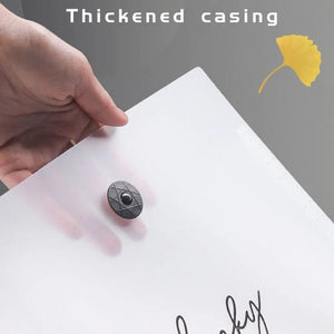 Planet Gates A4 5/8/12 Pockets File Folder Test Paper Storage Folder Waterproof File Organizer Classified Large Capacity Portfolio Organizer