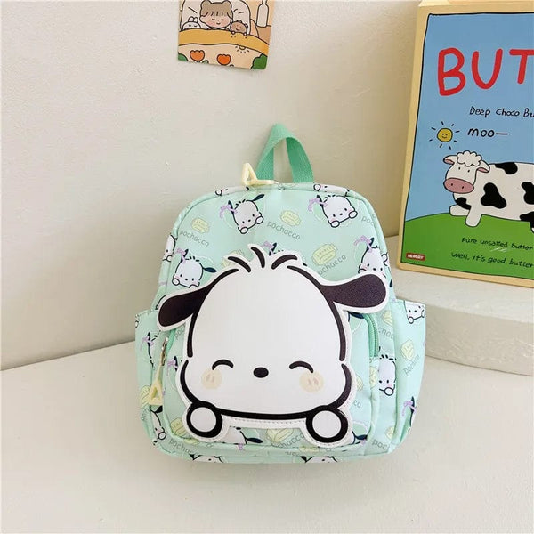 Planet Gates A4  big 1pcs Sanrio Kids Schoolbag Backpack Hello Kitty Kuromi Cinnamoroll Printed Oxford Cloth Kindergarten Girl Backpack School Supplies