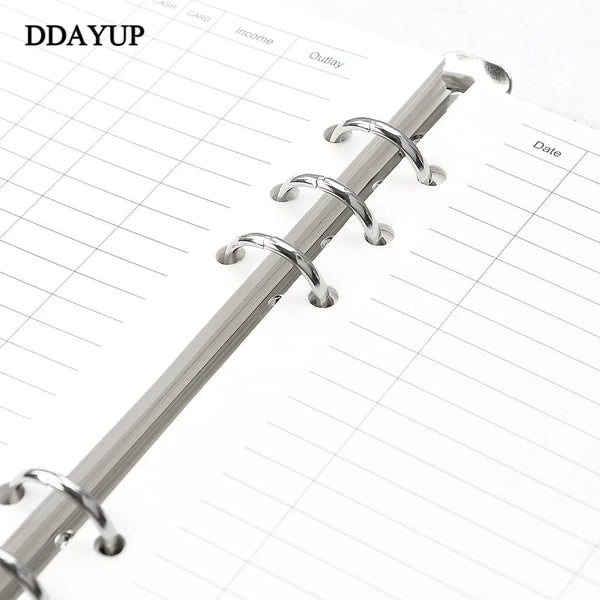 Planet Gates A5 A6 Loose Leaf Notebook Refill Spiral Binder Inner Page Diary Weekly Monthly Planner To Do List Line Dot Grid Inside Paper