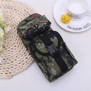Planet Gates A5 Mini schoolbag camouflage pencil case School stationery storage bag Military backpack pen case Boy pencil bag Student pen bag