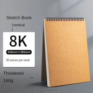 Planet Gates A5 Professional sketchbook Thick paper Spiral notebook Art school supplies Pencil drawing notepad stationery cute gel pens penci
