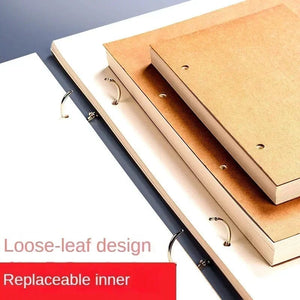 Planet Gates A5 Professional sketchbook Thick paper Spiral notebook Art school supplies Pencil drawing notepad stationery cute gel pens penci