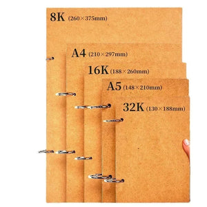 Planet Gates A5 Professional sketchbook Thick paper Spiral notebook Art school supplies Pencil drawing notepad stationery cute gel pens penci