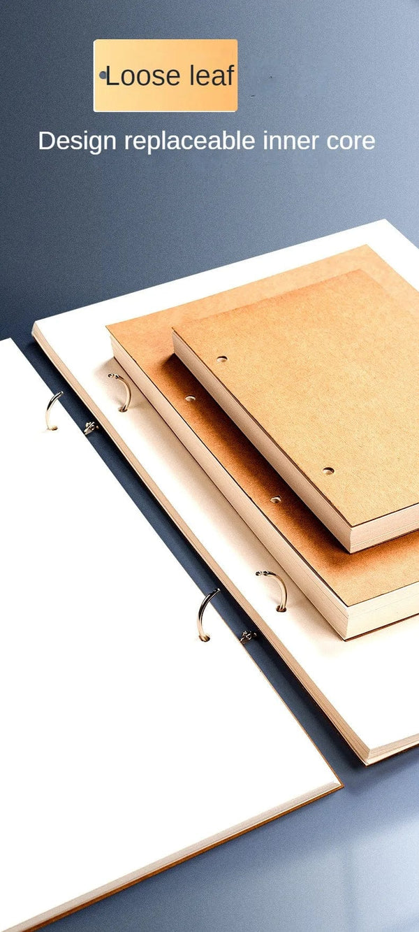 Planet Gates A5 Professional sketchbook Thick paper Spiral notebook Art school supplies Pencil drawing notepad stationery cute gel pens penci