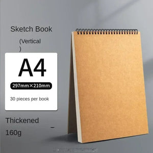 Planet Gates A5 Professional sketchbook Thick paper Spiral notebook Art school supplies Pencil drawing notepad stationery cute gel pens penci