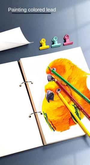 Planet Gates A5 Professional sketchbook Thick paper Spiral notebook Art school supplies Pencil drawing notepad stationery cute gel pens penci