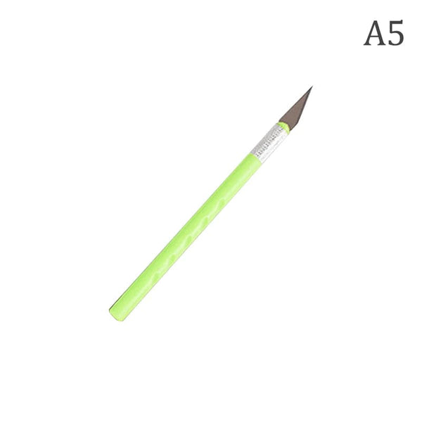 Planet Gates A6 30° Art Utility Knife With Paper Cutter Pen Knives Handicraft Tool Stationery