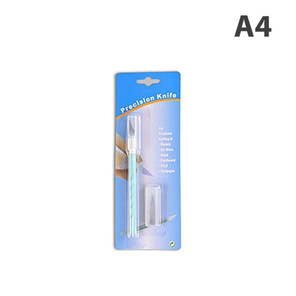 Planet Gates A6 30° Art Utility Knife With Paper Cutter Pen Knives Handicraft Tool Stationery
