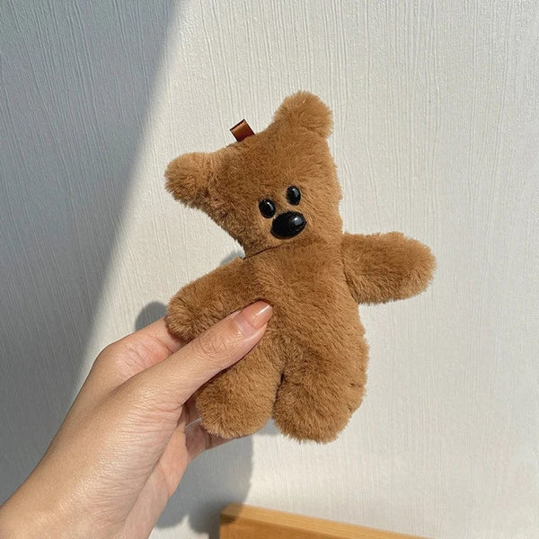 Planet Gates A8 1pc Kpop Cartoon Cheetah Lee Doyoung Mark Same Plush Keyrings Q Styles Mini Gomdo Lee Taeyong Keychains Key Rings Bag Pendants