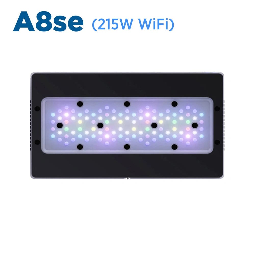 Planet Gates A8se Smart Full Spectrum 215W WiFi APP Programmable Saltwater Aquarium Coral Reef LED Light
