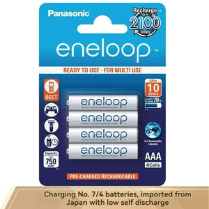 Planet Gates AA 12PCS Panasonic Eneloop original AA AAA rechargeable battery 1.2v 1900mAh 800mAh pre-charged nimh suitable for flashlight camera toys