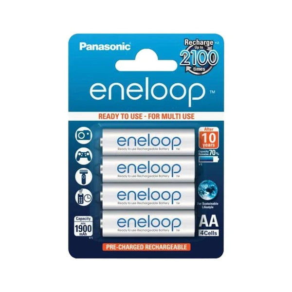 Planet Gates AA 12PCS Panasonic Eneloop original AA AAA rechargeable battery 1.2v 1900mAh 800mAh pre-charged nimh suitable for flashlight camera toys