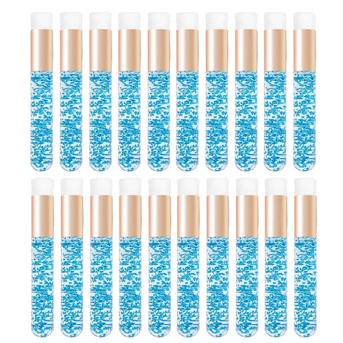 Planet Gates AA262-02-20 20 Pcs Crystal Eyelash Cleaning Brush Lashes Shampoo Brush Eyelash Extension Peel Off Blackhead Remover Makeup Tools Supplies