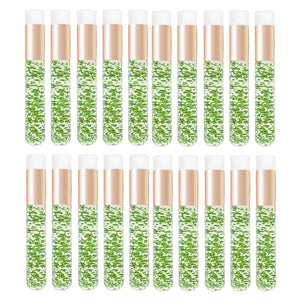 Planet Gates AA262-03-20 20 Pcs Crystal Eyelash Cleaning Brush Lashes Shampoo Brush Eyelash Extension Peel Off Blackhead Remover Makeup Tools Supplies
