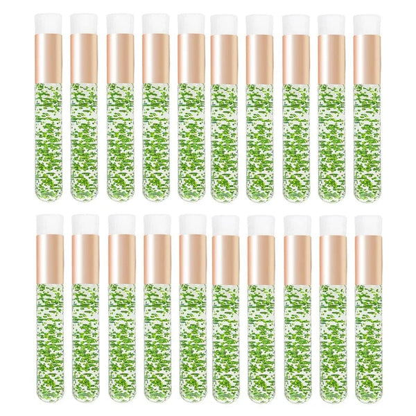 Planet Gates AA262-03-20 20 Pcs Crystal Eyelash Cleaning Brush Lashes Shampoo Brush Eyelash Extension Peel Off Blackhead Remover Makeup Tools Supplies