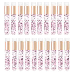 Planet Gates AA262-04-20 20 Pcs Crystal Eyelash Cleaning Brush Lashes Shampoo Brush Eyelash Extension Peel Off Blackhead Remover Makeup Tools Supplies