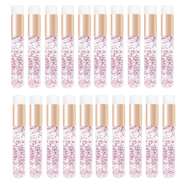 Planet Gates AA262-04-20 20 Pcs Crystal Eyelash Cleaning Brush Lashes Shampoo Brush Eyelash Extension Peel Off Blackhead Remover Makeup Tools Supplies