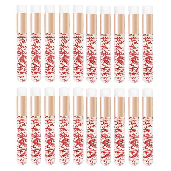 Planet Gates AA262-05-20 20 Pcs Crystal Eyelash Cleaning Brush Lashes Shampoo Brush Eyelash Extension Peel Off Blackhead Remover Makeup Tools Supplies