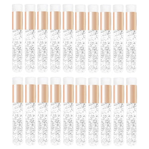 Planet Gates AA262-06-20 20 Pcs Crystal Eyelash Cleaning Brush Lashes Shampoo Brush Eyelash Extension Peel Off Blackhead Remover Makeup Tools Supplies