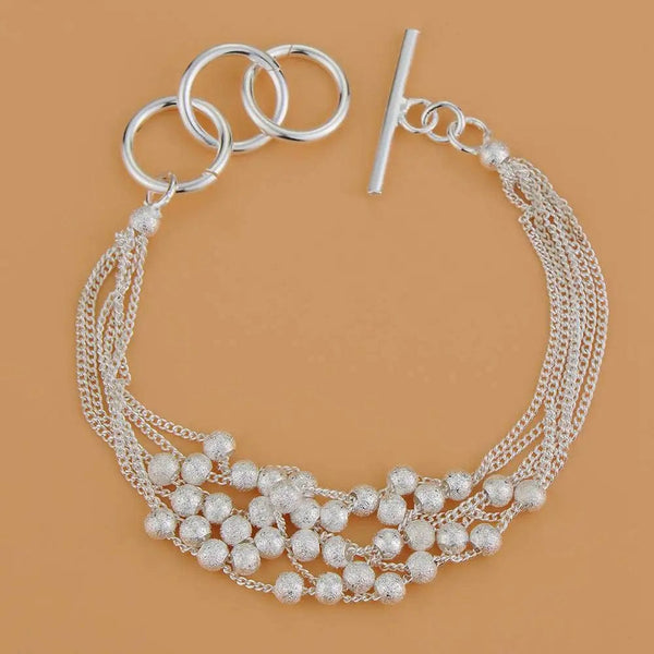 Planet Gates AB095 New 925 Sterling Silver Bracelet Bead High Quality Romance Chain For Women Fashion Engagement Party Wedding Jewelry Gift