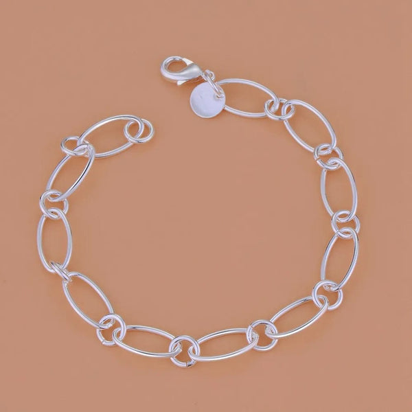 Planet Gates AB095 New 925 Sterling Silver Bracelet Bead High Quality Romance Chain For Women Fashion Engagement Party Wedding Jewelry Gift